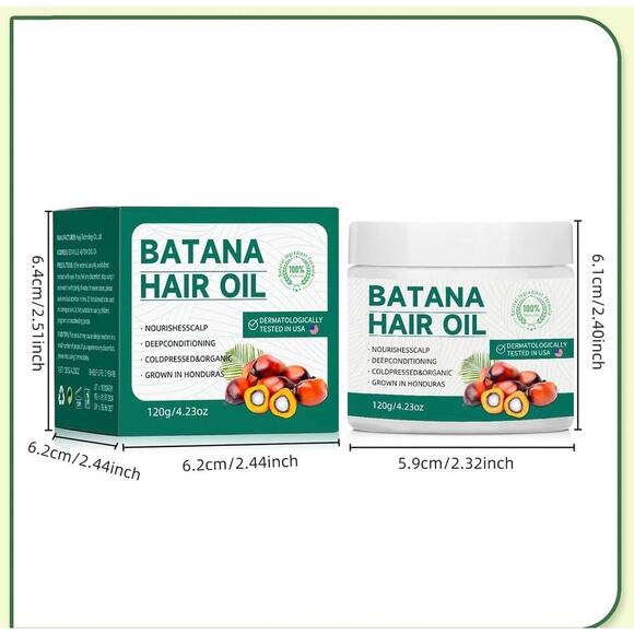 MWT Batana Oil, Batana Oil for Hair‎ Growth 2PCS Hair Growth Conditioning - Picture 2 of 6